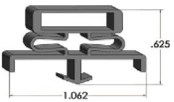 GEM 26 gasket profile