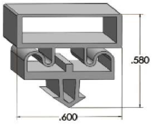 GEM 33 gasket profile