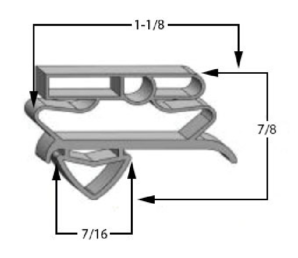 GEM 36 gasket profile